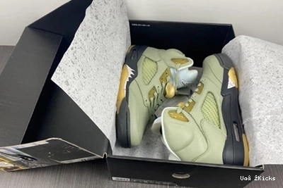 DC7501- Jordan 5 “Jade 8917 Horizon” 580 Air Timeless 0802